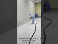 Spraying effect of YG two-component polyurethane foam spray machine